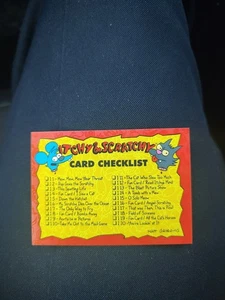 Itchy And Scratchy checklist Card #I20 - Picture 1 of 2
