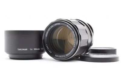 [Top ESTADO PERFEITO com Capuz] Pentax Super Multi Revestido TAKUMAR 105mm F2.8 M42 Do Japão - Imagem 1 de 4