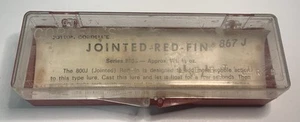Cotton Cordell Jointed Red-Fin Series 800J Original Container & Insert (No Lure) - Picture 1 of 8