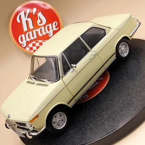 Kyosho 1/18 BMW 2002 tii 1972 Beige White Diecast model 08543ML - Picture 1 of 24