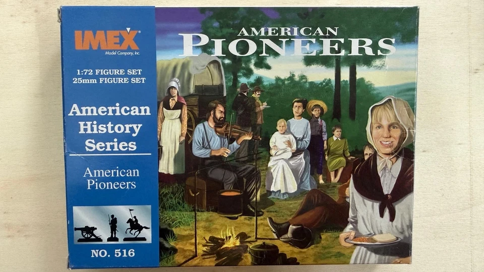 1/72 IMEX 1:72 American History: American Pioneers, Nr. 516  Figuren s. Bild! - Bild 1 von 3