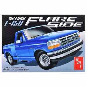 1992 AMT Ford F-150 Flare Side Pickup Truck Model Kit 1/25 Scale, Skill 2 New !! - Picture 1 of 3