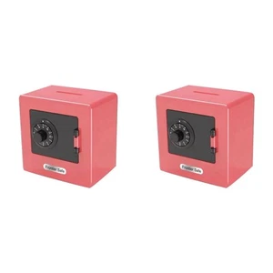 2X Geldautomat, Drehbar, Passwort, Bank, Spardose, Bargeld, MüNzen, Sparbox3105 - Bild 1 von 3