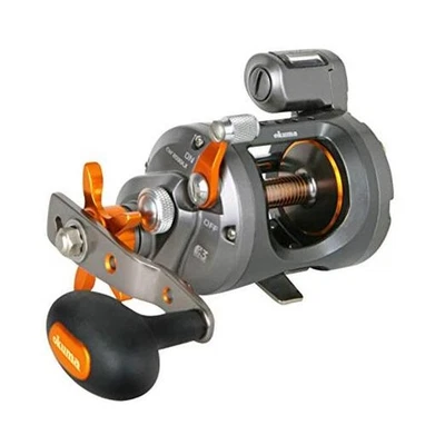  Cold Water CW-303DLX Trolling Reel Cw-303dlx: 420 Yds-20lb, Left Hand - Image 1 of 4