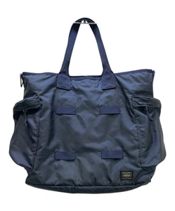 Yoshida Porter Force Tote Bag Navy 855-07500 From Japan - Picture 1 of 24