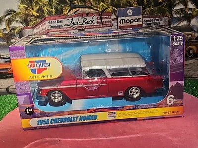 VINTAGE FIRST GEAR 1955 Chevrolet Nomad Die-Cast Street Rod CarQuest NICE NOMAD  - Image 1 of 4