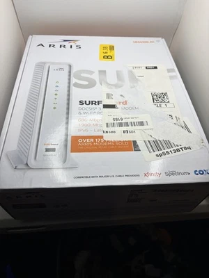 ARRIS SURFboard SBG6900-AC Docsis 3.0 16x4 Cable Modem Router Wi-Fi OPEN BOX - Image 1 of 3