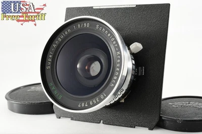 【Tested N MINT】 Schneider Super Angulon 90mm f/8 4x5 Wide Angle Lens From JAPAN - Image 1 of 4