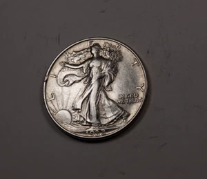 1938 Walking Liberty Half Dollar * Almost Uncirculated AU * 90% Silver * XH401 - Picture 1 of 2