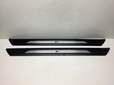 BMW 4 SERIES F32 F33 M SPORT DOOR SEAL COVERS KICK PLATES 8054525 - Image 1 of 4