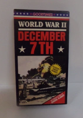 World War II December 7th VHS 1943 Goodtimes Home Video - Pearl Harbor - Image 1 of 4