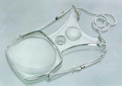 2-facher Vergrößerung Freihandlupe Leselupe Lupe Lesehilfe Umhängelupe NEU TOP - Bild 1 von 3