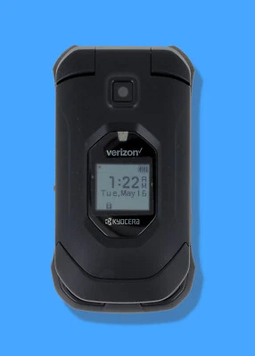 VERIZON KYOCERA DURAXV E4810 EXTREME FLIP 16GB RUGGED PTT - Image 1 of 4