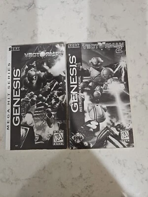 Vectorman Mega Hit And Vectorman  2 (Genesis, 1996,1997) Instruction Manuals - Image 1 of 4
