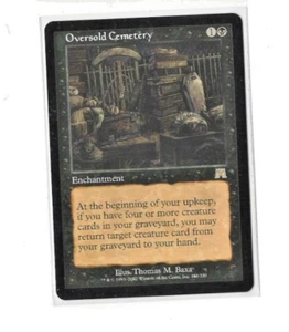 Magic the Gatherine MtG Oversold Cemetery Onslaught Played ref.M01 - Picture 1 of 3