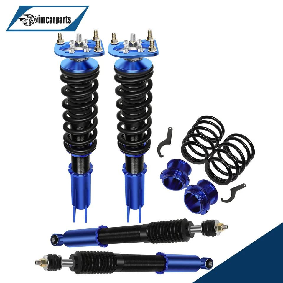Juego de suspensión para Ford Mustang 1994-2004 Coilovers Ajustable Amortiguadores de puntales de altura Foto 1 de 4