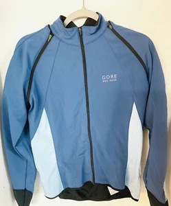Gore Bike Wear Convertible Windstopper Soft Shell Jacket Womens XL Blue Navy - Picture 1 of 8