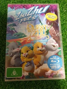 ZHU ZHU PETS:-Quest for Zhu-DVD-4,2,5-LIKE NEW - Picture 1 of 3