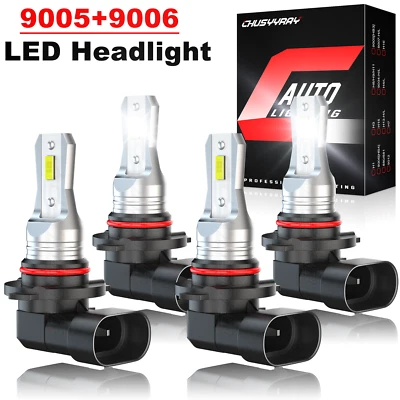 Combo de bombillas LED de haz alto bajo para Toyota Celica 1994-1997 9005 9006 Foto 1 de 4