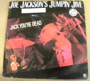 A&M 1981 JOE JACKSON'S JUMPIN' JIVE Jack You're Dead 45 rpm single AMS 8161 - Picture 1 of 4