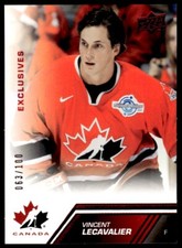 2013-14 Upper Deck Team Canada Exclusive Red Vincent Lecavalier 063/100 Canada
