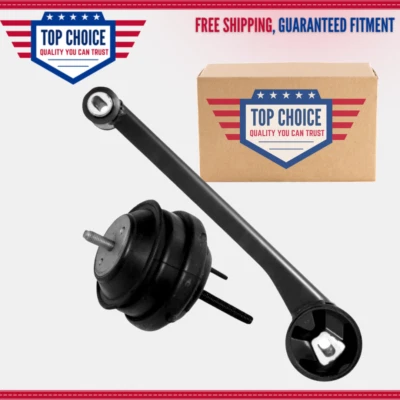 Juego de 2 piezas de montaje de motor y puntal de par para Buick Lucerne Cadillac DTS 06-11 4,6 L Foto 1 de 4