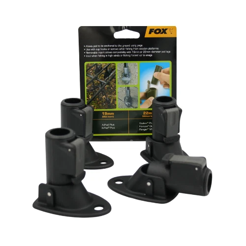 Fox Carp, Pike & Coarse Fishing Mini Rod Pod Anchors - Pack of 4 - Image 1 of 1