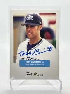 Tony Giarratano Firmado 2004 Just Prospects #32 AU West Michigan Whitecaps Automático - Imagen 1 de 2