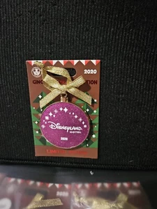 Disneyland Hotel Mickey & Minnie Lebkuchen 2020 Ornament Disney Le Pin - Bild 1 von 2