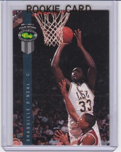SHAQUILLE O'NEAL Magic LSU TIGERS ROOKIE CARD Shaq #1 RC 1992 Basketball LAKERS - Bild 1 von 2
