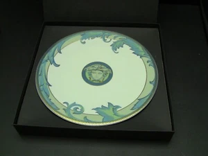 Versace Rosenthal Blue Arabesque Porcelain Service Plate/Charger 13" NOS - Picture 1 of 5