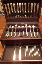 Sterling Silver Tiffany Hampton 12 place x 7 pieces-plus extras 91 pieces