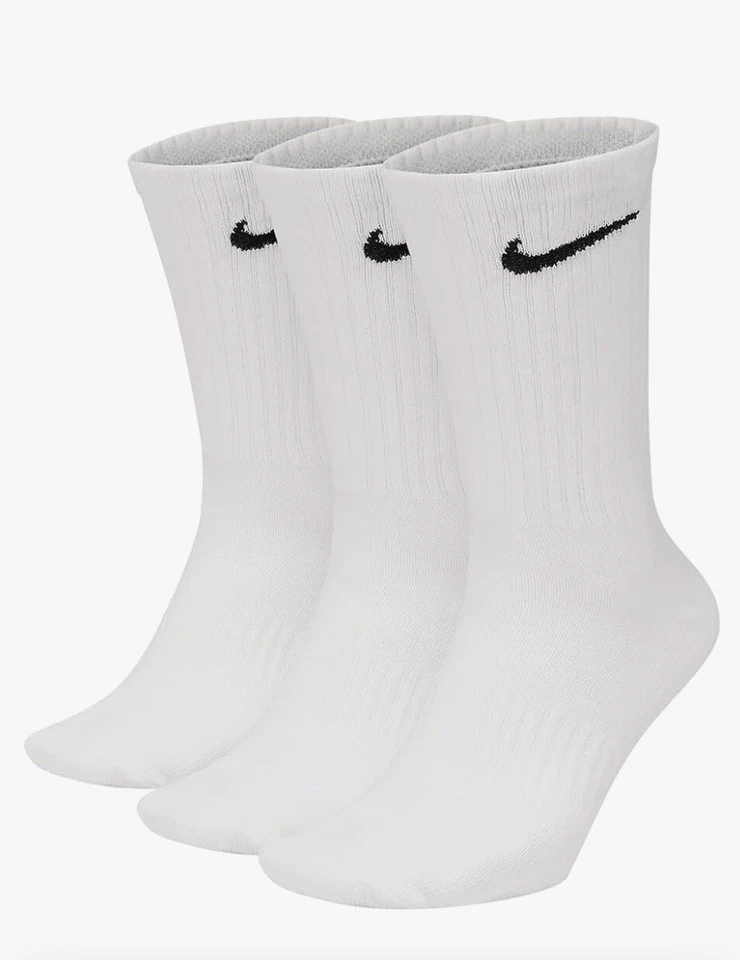 Nike Everyday Max Cushioned Training Crew Socks - 3 Pairs, Medium Unisex. ( 5-8) - Image 1 of 3
