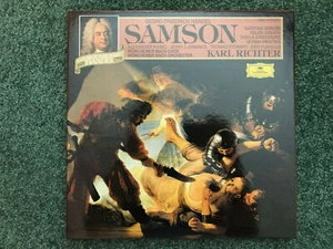HANDEL: SAMSON MUNCHENER BACH / KARL RICHTER 4x LP BOX SET DG 413 914-1 Arroyo - Picture 1 of 2