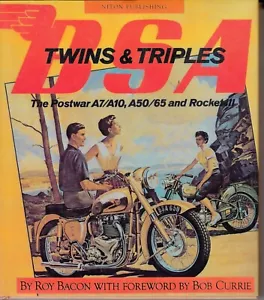 BSA Twins & Triples, A7/A10, A50/A65 & A75, Scooter, Hard Cover, NEW, Roy Bacon - Foto 1 di 8