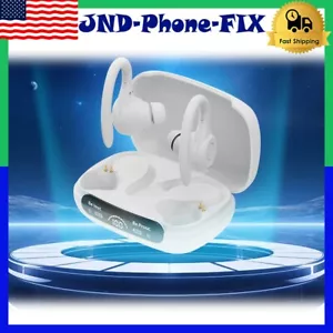 Bluetooth 5.3 Wireless Earbuds Waterproof Headphone LED Display Earphones W/Mic - Picture 1 of 15