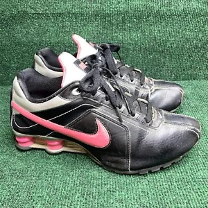 Nike Shox Conundrum ~ Running Shoes, Black Silver & Pink ~ Women's US Size 8.5 - Picture 1 of 7