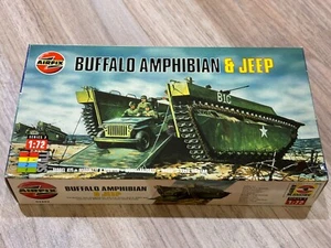 Airfix 02302 Buffalo Amphibian & Jeep Model Kit in 1:72 New Old Stock Series 2 - Picture 1 of 1
