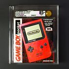 Game Boy Pocket Console (Red) - VGA 85+ NM+ Sealed, GameBoy Nintendo 1997 USA