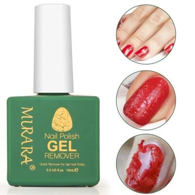 MURARA Nail Gel Polish Remover Magic Burst Soak Off Nails Cleaner Manicure Proffesional
