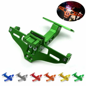 License Plate Holder Bracket with LED For Kawasaki Z800/E version Z750R ZZR1200 - Picture 1 of 12