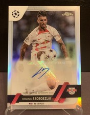 Dominik Szoboszlai 2022-23 TOPPS CHROME UEFA CLUB COMPETITIONS AUTO LIVERPOOL