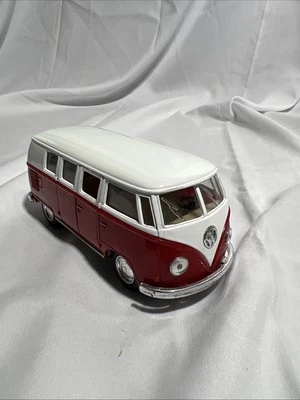 Volkswagen Classic Bus KT5060 1962 escala 1/32 vehículo de juguete Kinsmart Foto 1 de 4