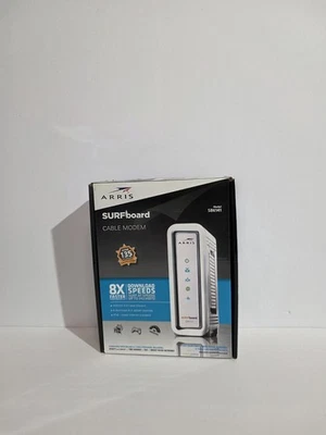 Arris SURFboard SB6141 DOCSIS 3.0 Cable Modem Complete! - Image 1 of 4