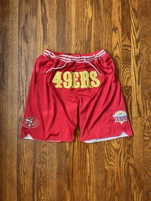San Francisco Just Done 49ers Red Shorts | Super Bowl XXIX | 4 Pockets | Sz 2XL - Image 1 of 4