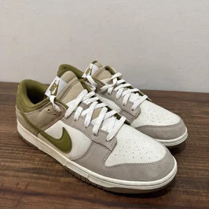 Excellent! Nike Dunk Low Since 72 Pacific Moss Men’s Size 12 Green White Tan - Picture 1 of 13