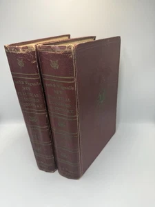 Funk & Wagnalls New Practical Standard Dictionary Set Vol 1 & 2 1947 Edition VTG - Imagen 1 de 12