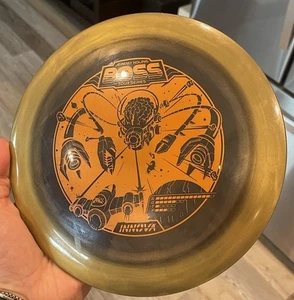 Hard2find Halo Boss, Jeremy Koling Tour Series Gnarly Gold Swirl, No Ink, 9.5/10 - Picture 1 of 5