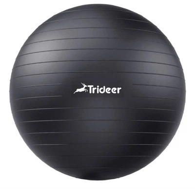 Pelota de Yoga para Hacer Entrenamiento, Bomba Rápida Incluida, Grande 23-26 pulgadas/58-65 cm Foto 1 de 4