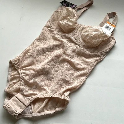 34DD Бали кружева 'N гладкий тела Briefer формирователь UW чистый твердый питания носить женщин 8L10 - Изображение 1 из 4